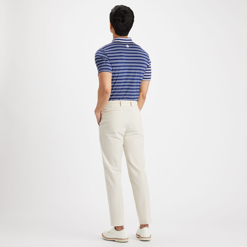 OFFSET STRIPE TECH JERSEY SLIM FIT POLO image number 5