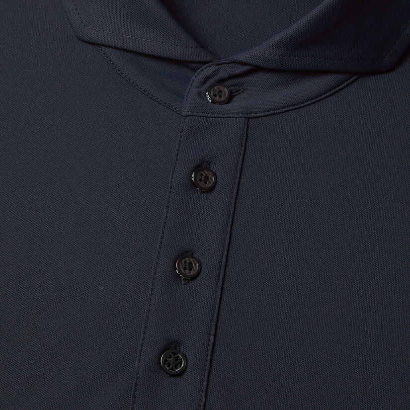 ESSENTIAL TECH PIQU&Eacute; MODERN SPREAD COLLAR POLO image number 7
