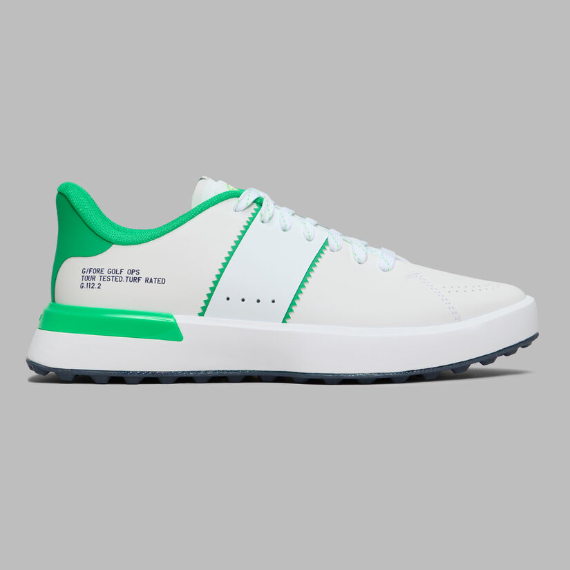 WOMEN'S LTD RELEASE G.112 SADDLE STRIPE KILTIE GOLF SHOE image number 3