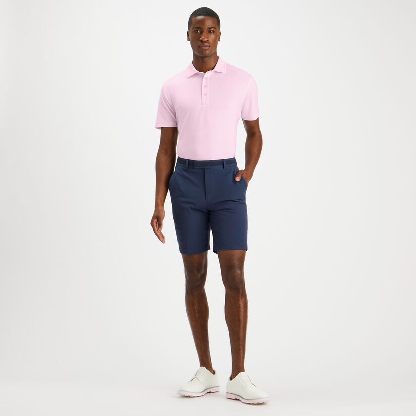 ABSTRACT SPIRAL TECH JERSEY SLIM FIT POLO image number 4
