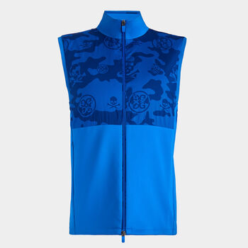 EXPLODED CAMO STRETCH TECH INTERLOCK PERFORMER GILET