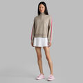 MERINO WOOL COTTON PLAITED 1/4 ZIP JUMPER image number 3