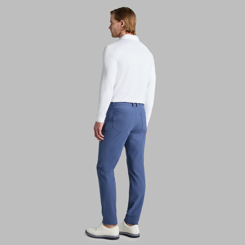 M&Eacute;LANGE ICE NYLON LONG SLEEVE POLO image number 4