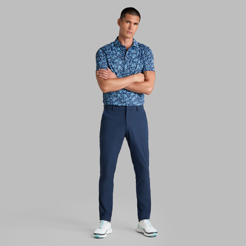 SCATTERED DITZY TECH JERSEY POLO image number 3