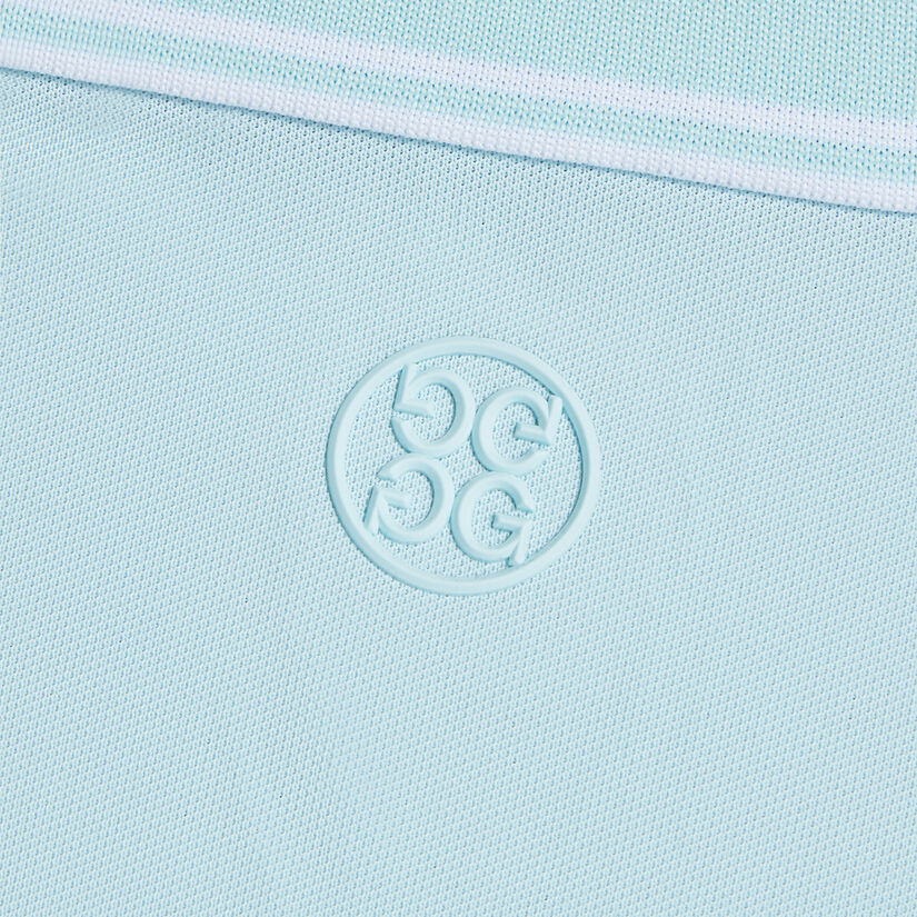Long Sleeve Pique Johnny Collar Polo