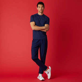 TECH NYLON SHORT SLEEVE PERFORATED CIRCLE G'S OPS SLIM FIT CREW