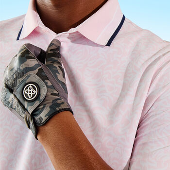 SCRIBBLE TECH JERSEY POLO - Alternate Image 1