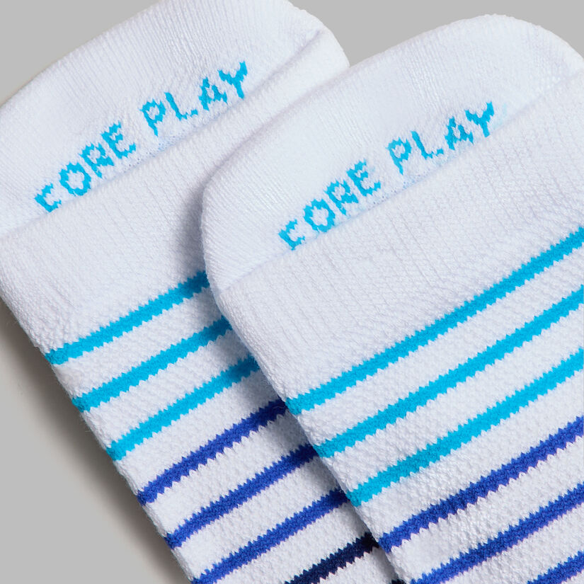 MEN'S MULTI STRIPE ANKLE SOCK image number 3