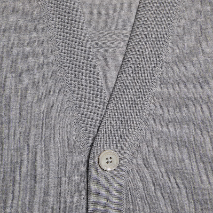 LTD RELEASE MERINO WOOL KNIT CARDIGAN image number 5