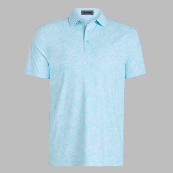 HYDRANGEA TECH JERSEY POLO
