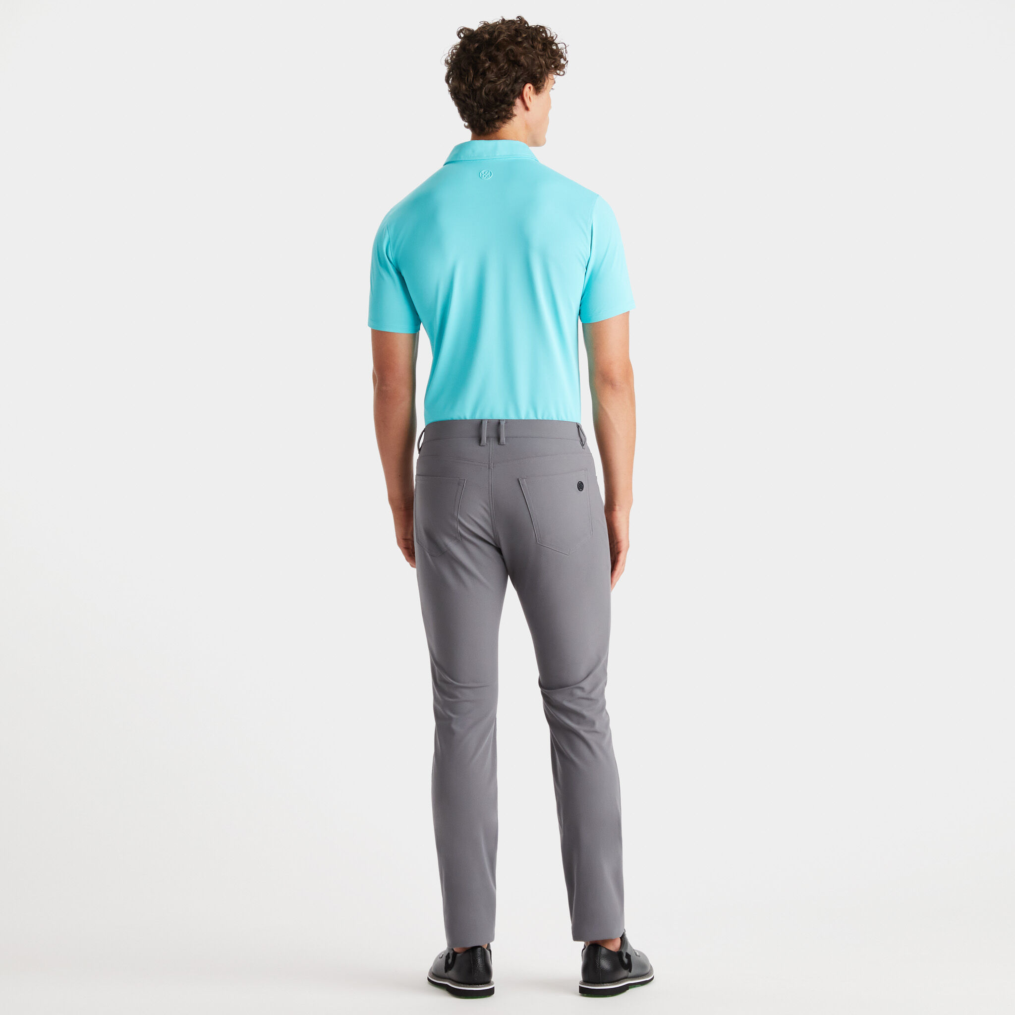 ESSENTIAL MODERN SPREAD COLLAR TECH PIQUÉ POLO – G/FORE