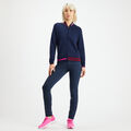FORE JACQUARD WOOL FULL ZIP BOMBER JUMPER image number 4