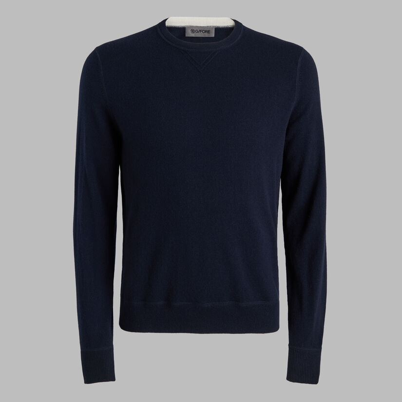 CASHMERE CREWNECK JUMPER image number 1