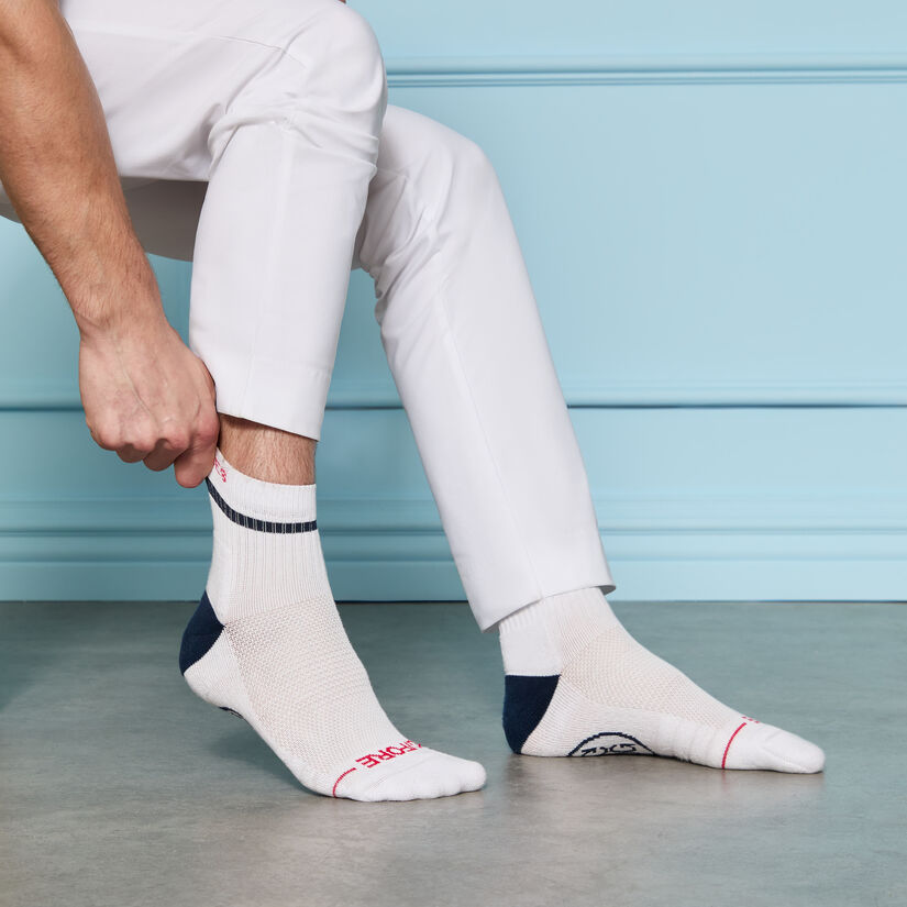 MEN'S PRAY FOR BIRDIES 1/4 SOCK image number 3