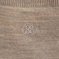 MERINO WOOL COTTON PLAITED 1/4 ZIP JUMPER image number 7