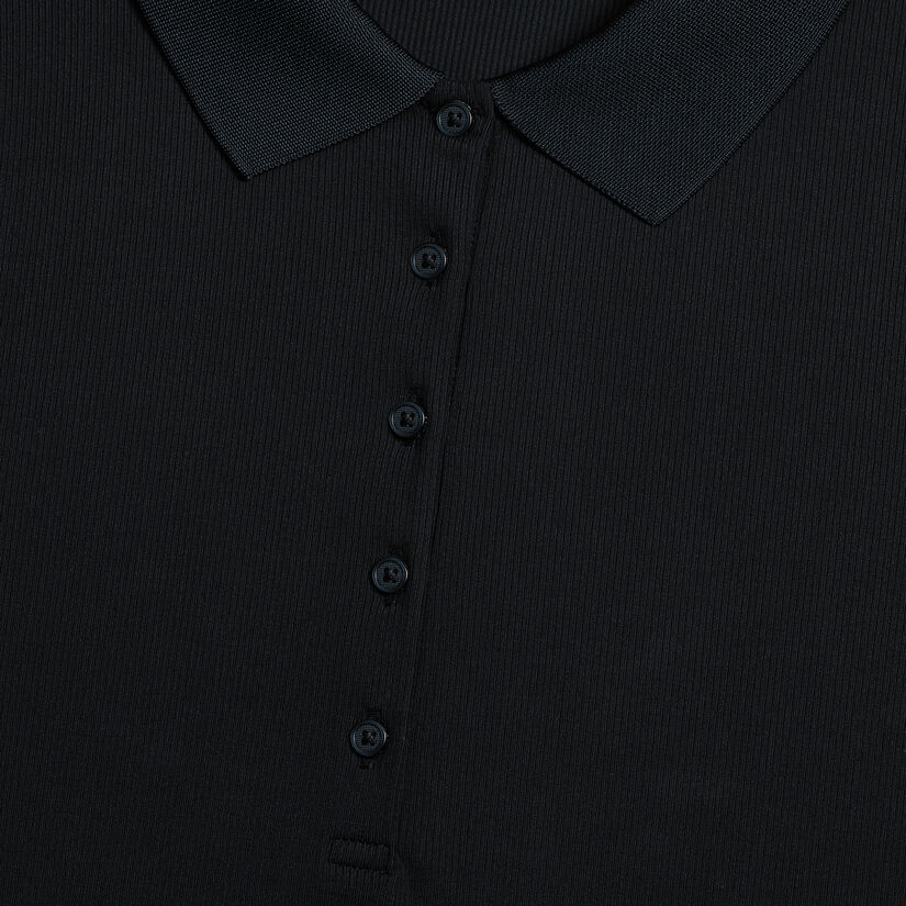 TECH NYLON RIB POLO image number 5