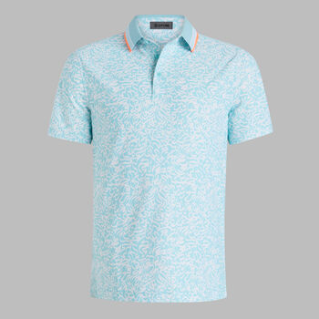 SCRIBBLE TECH JERSEY POLO