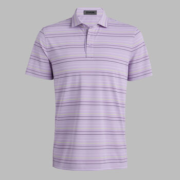 MULTI STRIPE TECH PIQU&Eacute; PERFORMANCE POLO - Alternate Image 1