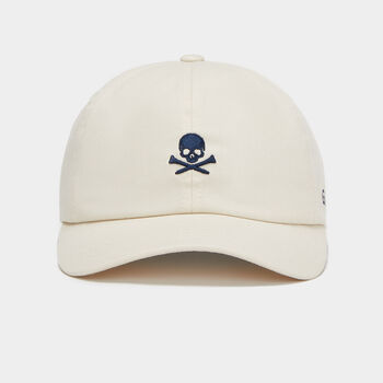 SKULL & TEES COTTON TWILL RELAXED FIT SNAPBACK HAT