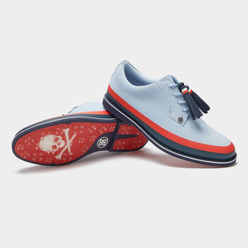 WOMEN'S GALLIVANTER NUBUCK LEATHER TUXEDO GOLF SHOE