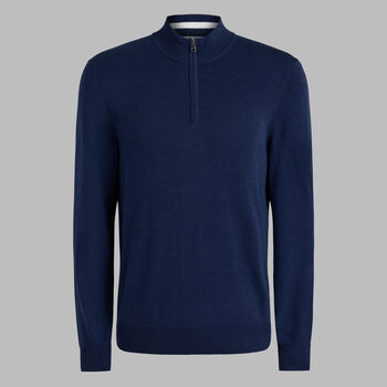 COOLING COTTON 1/4 ZIP JUMPER