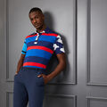 MIXED MEDIA TECH JERSEY SLIM FIT POLO image number 2