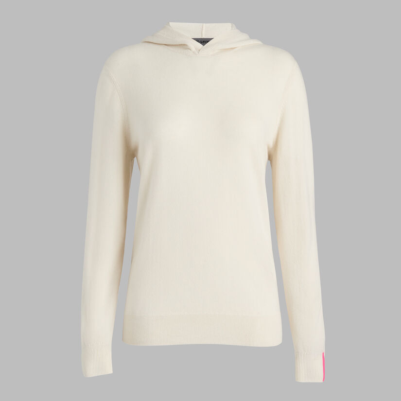CASHMERE HOODED JUMPER image number 4