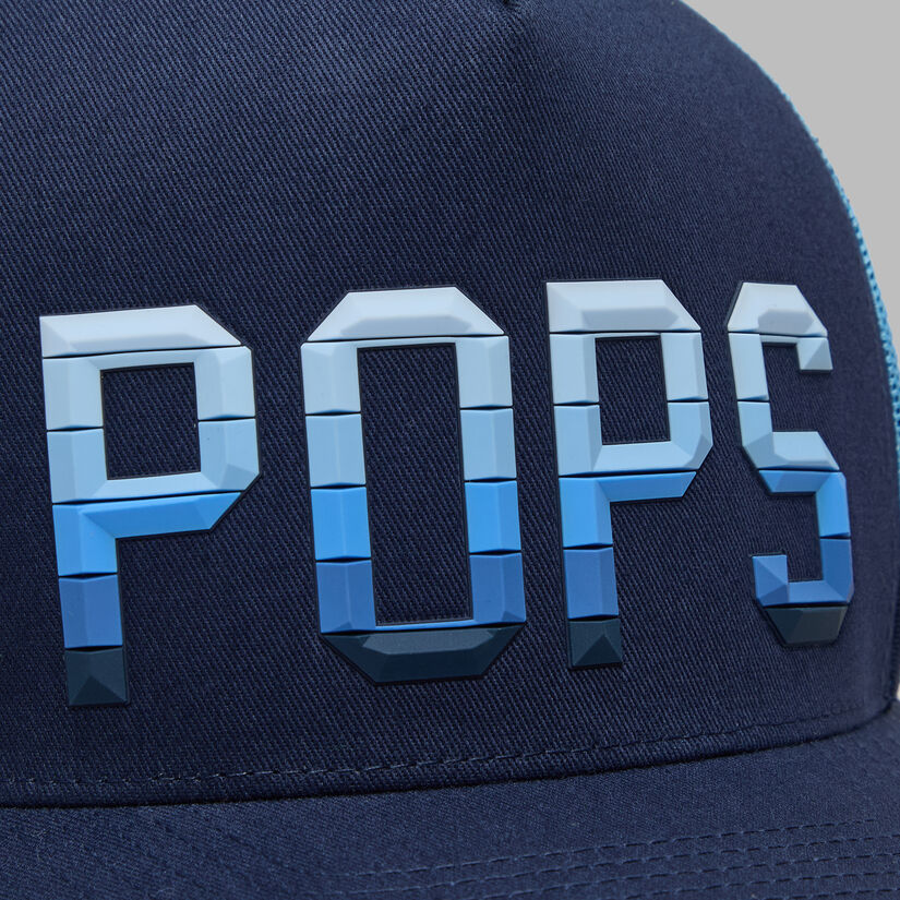 POPS GRADIENT TALL TRUCKER HAT image number 2
