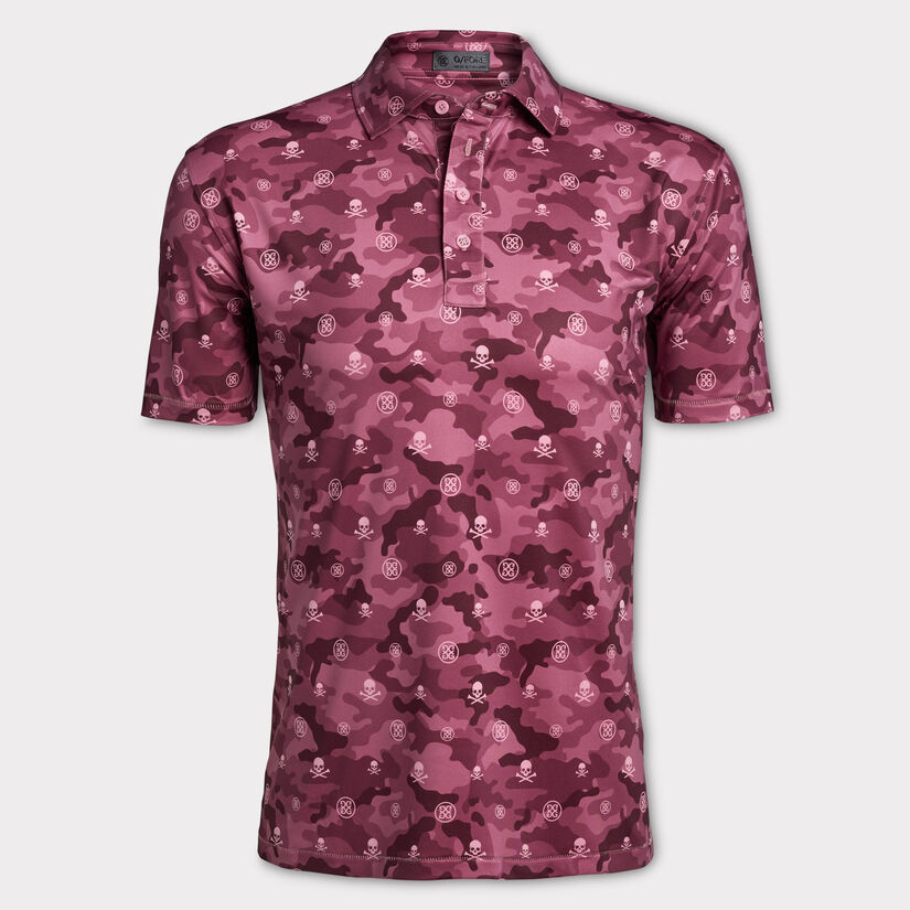 ICON CAMO TECH JERSEY SLIM FIT POLO image number 1