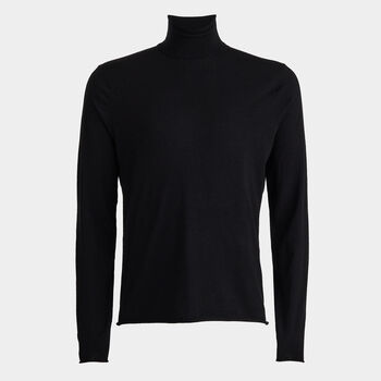 MERINO WOOL BLEND CREWNECK JUMPER