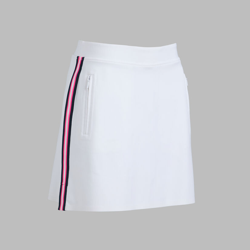 SIDE STRIPE STRETCH SCUBA SKORT image number 1