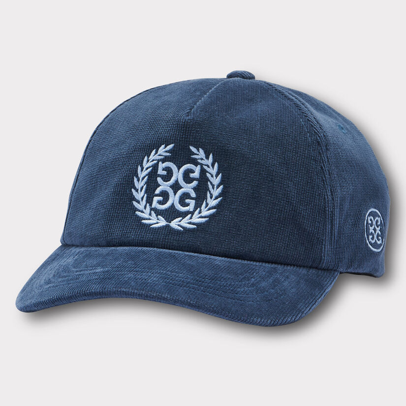 WREATH STRETCH CORDUROY SNAPBACK HAT image number 1