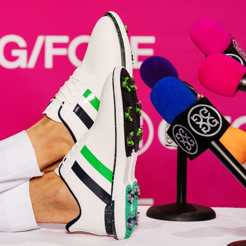 MEN'S LTD RELEASE GALLIVAN2R G/LOCK STRIPE GOLF SHOE image number 7
