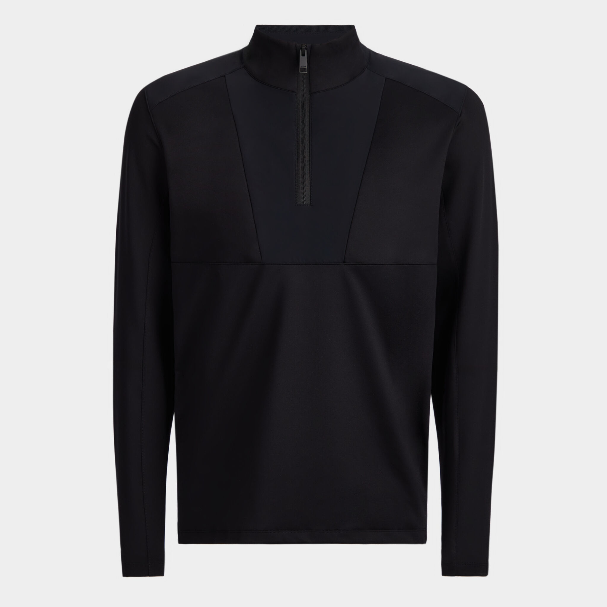 DOUBLE KNIT BRUSHED BACK SCUBA QUARTER ZIP PULLOVER