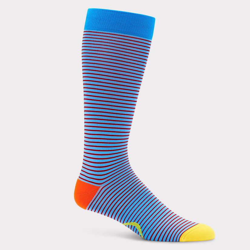 STRIPED CREW SOCK image number 1