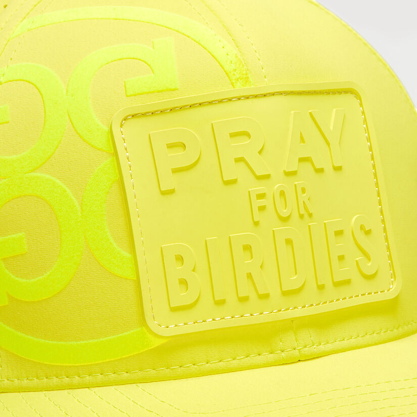 PRAY FOR BIRDIES PERFORATED FEATHERWEIGHT TECH HAT image number 6