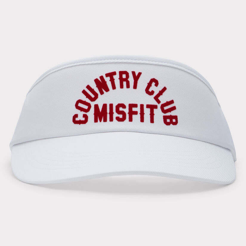 COUNTRY CLUB MISFIT STRETCH TWILL VISOR image number 2