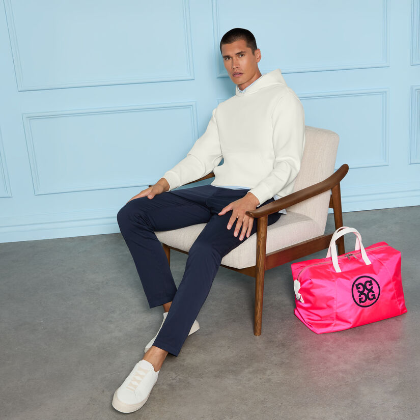 COTTON BLEND SCUBA HOODIE image number 2