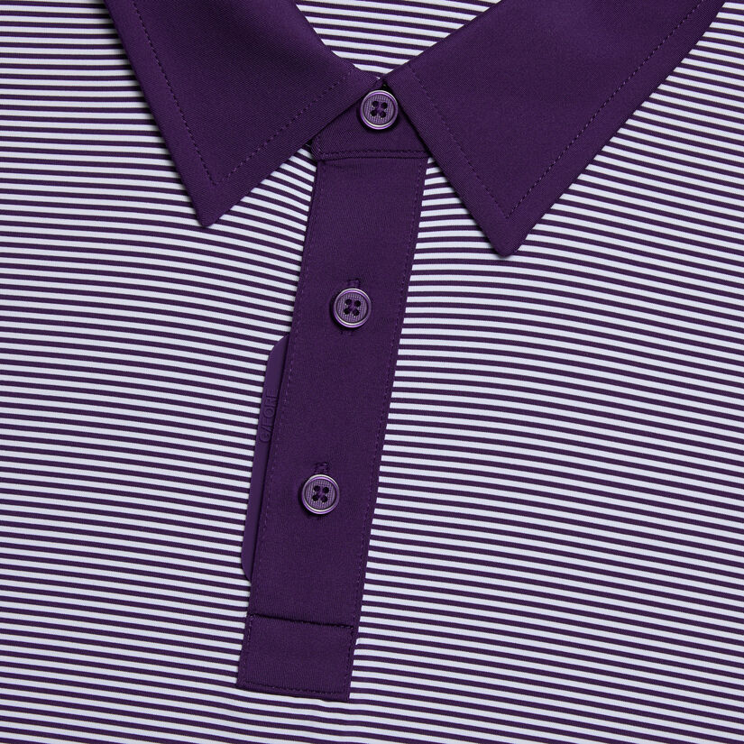FEEDER STRIPE FINE TECH JERSEY POLO image number 5