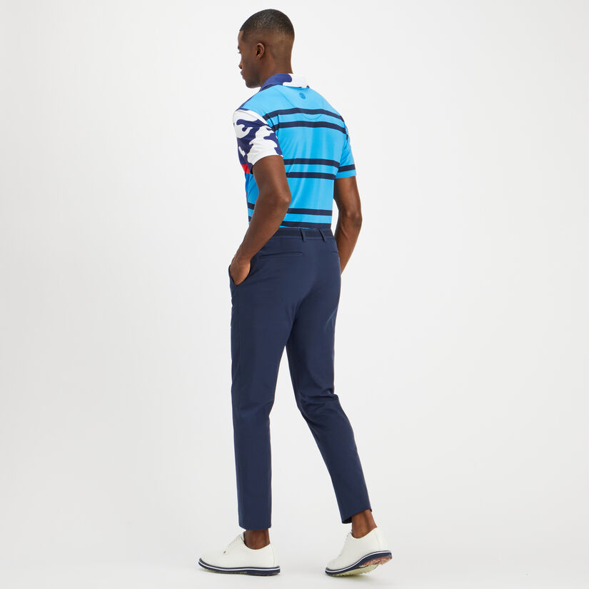 MIXED MEDIA TECH JERSEY SLIM FIT POLO image number 5