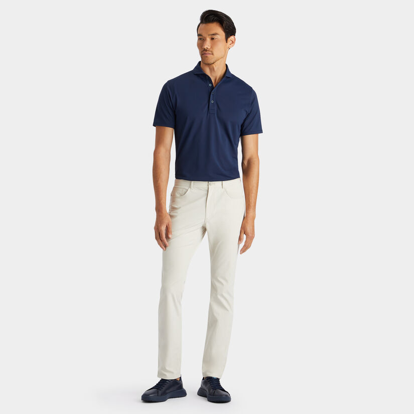ESSENTIAL TECH PIQU&Eacute; MODERN SPREAD COLLAR POLO image number 4