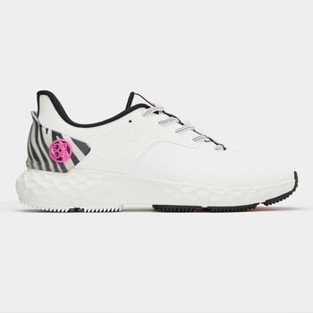 WOMEN'S MG4+ PERFORATED T.P.U. ZEBRA ACCENT GOLF SHOE