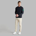 CIRCLE G'S MERINO WOOL CREWNECK JUMPER image number 3