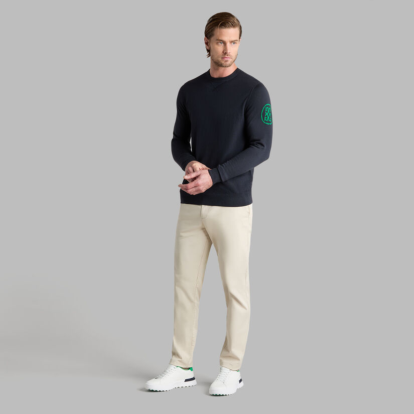 CIRCLE G'S MERINO WOOL CREWNECK JUMPER image number 3