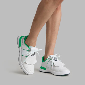 WOMEN'S LTD RELEASE G.112 SADDLE STRIPE KILTIE GOLF SHOE