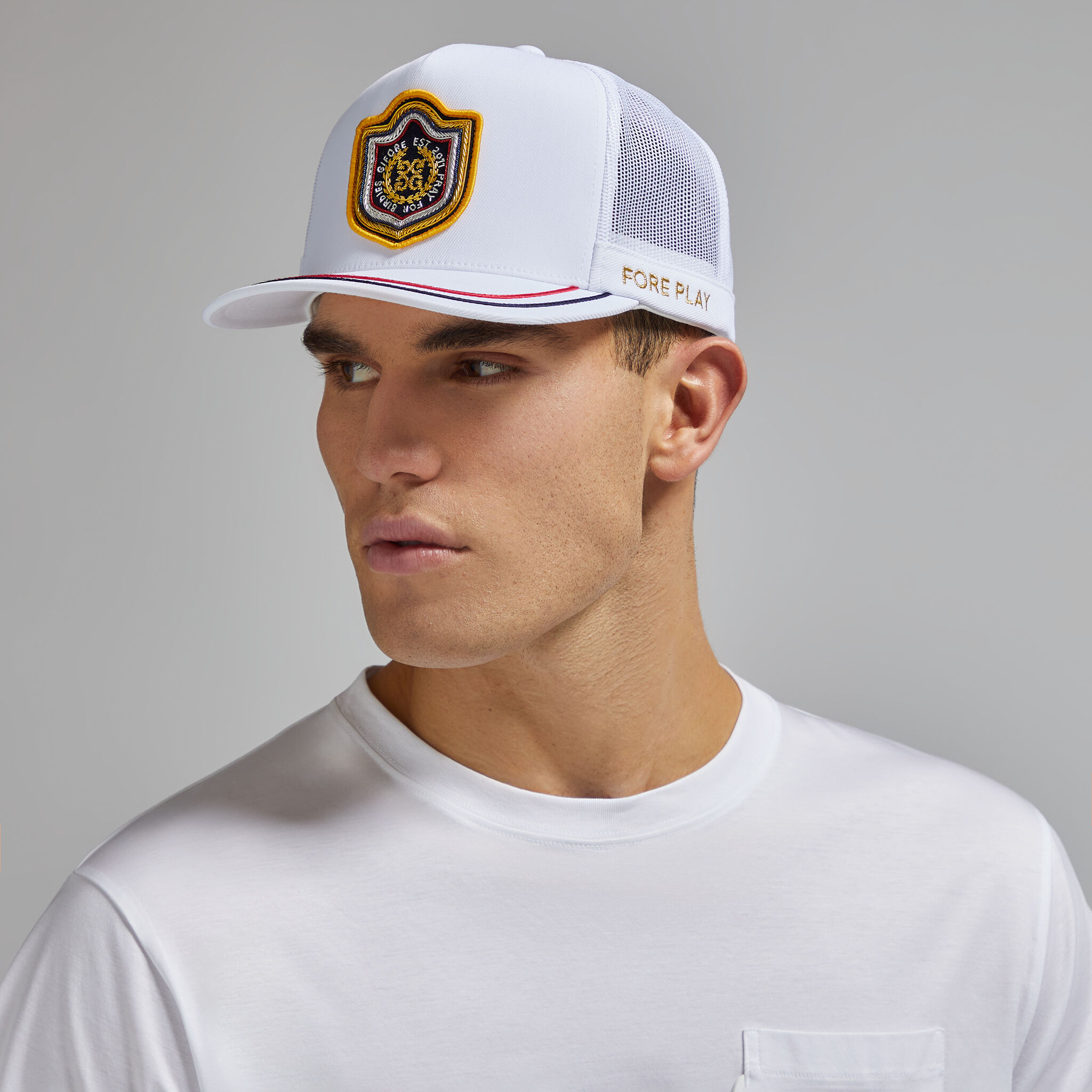 Tall baseball hat clearance