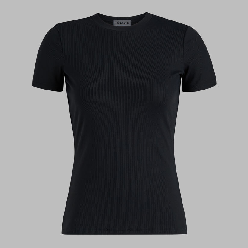 TECH NYLON RIB FITTED TEE image number 1