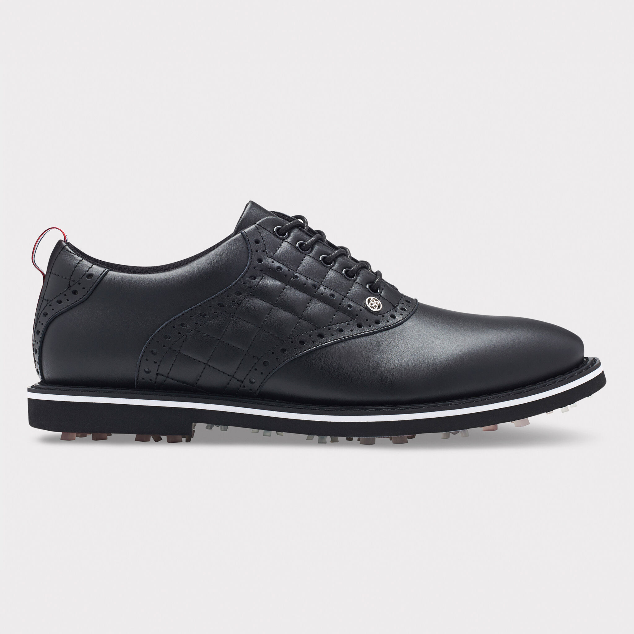 Mens saddle clearance oxford golf shoes