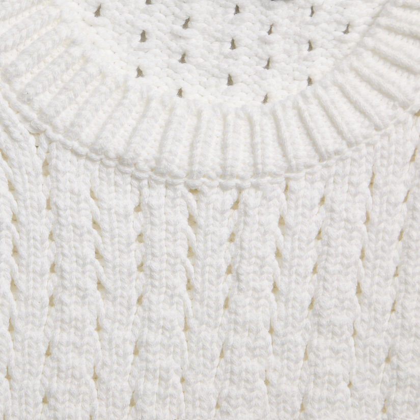 LTD RELEASE VILLA COTTON BLEND CROPPED SHORT SLEEVE JUMPER image number 5