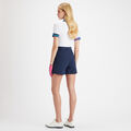 LOGO ZIP LIGHTWEIGHT PIQUÉ POLO image number 5